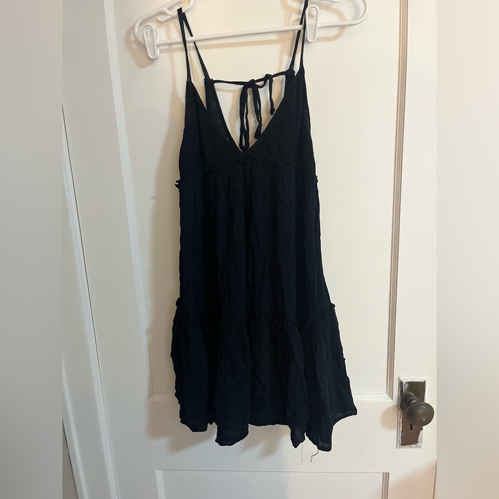 Black Strappy Dress